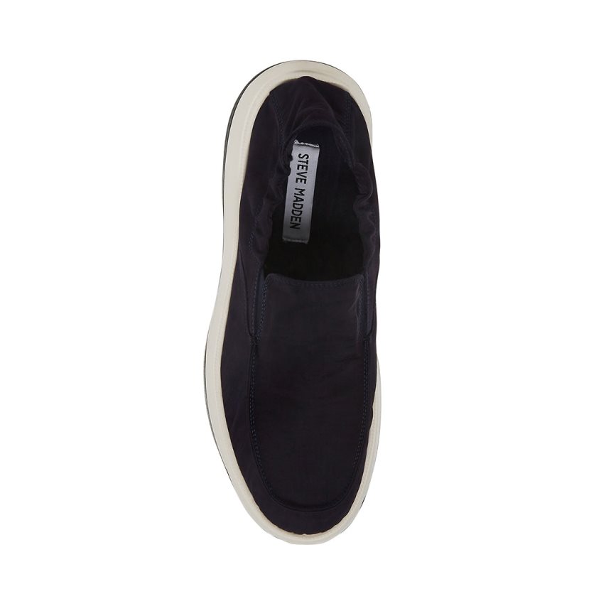 Steve Madden Sonny Loafers Herre Marineblå | OGIUY2301