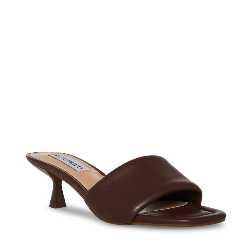 Steve Madden Syrah Mules Sko Dame Mørke Brune | MBRAG6310