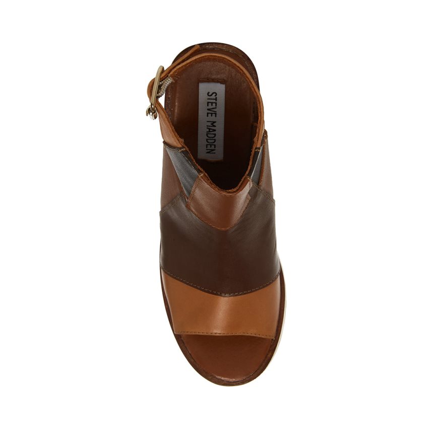 Steve Madden Tamari Platåsandaler Dame Brune | NPOHE9163