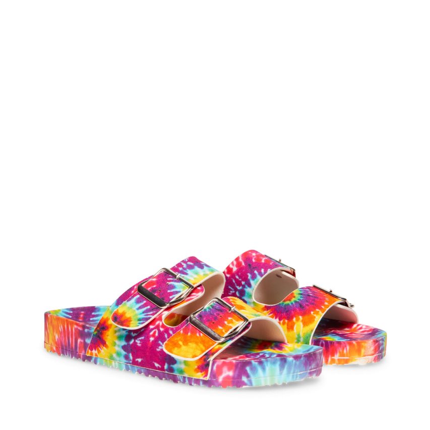 Steve Madden Teddy-t Badesandaler Dame Multicolor | SAZBR6703