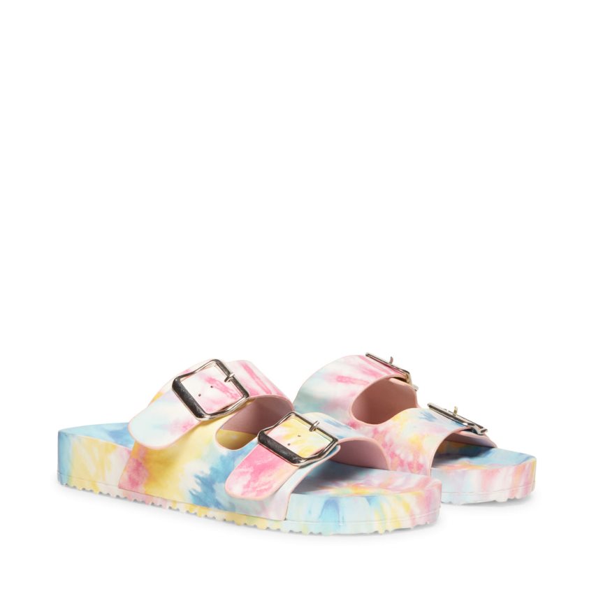 Steve Madden Teddy-t Pastel Badesandaler Dame Multicolor | NAXCM1283