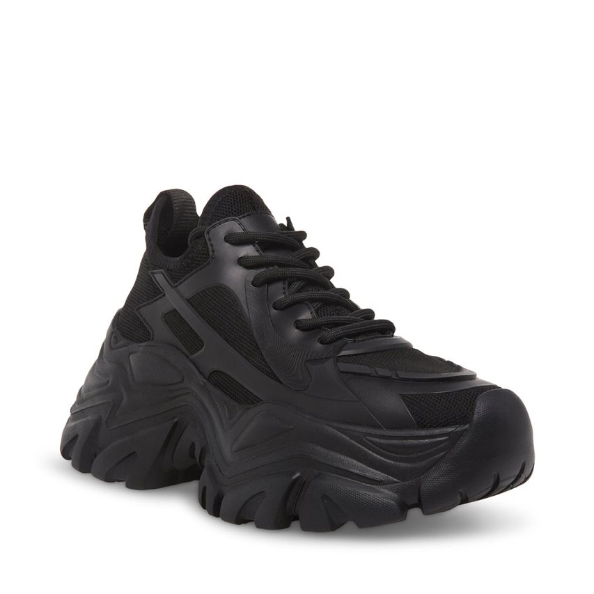 Steve Madden Thunder Joggesko Dame Svarte | ZTYBK8196