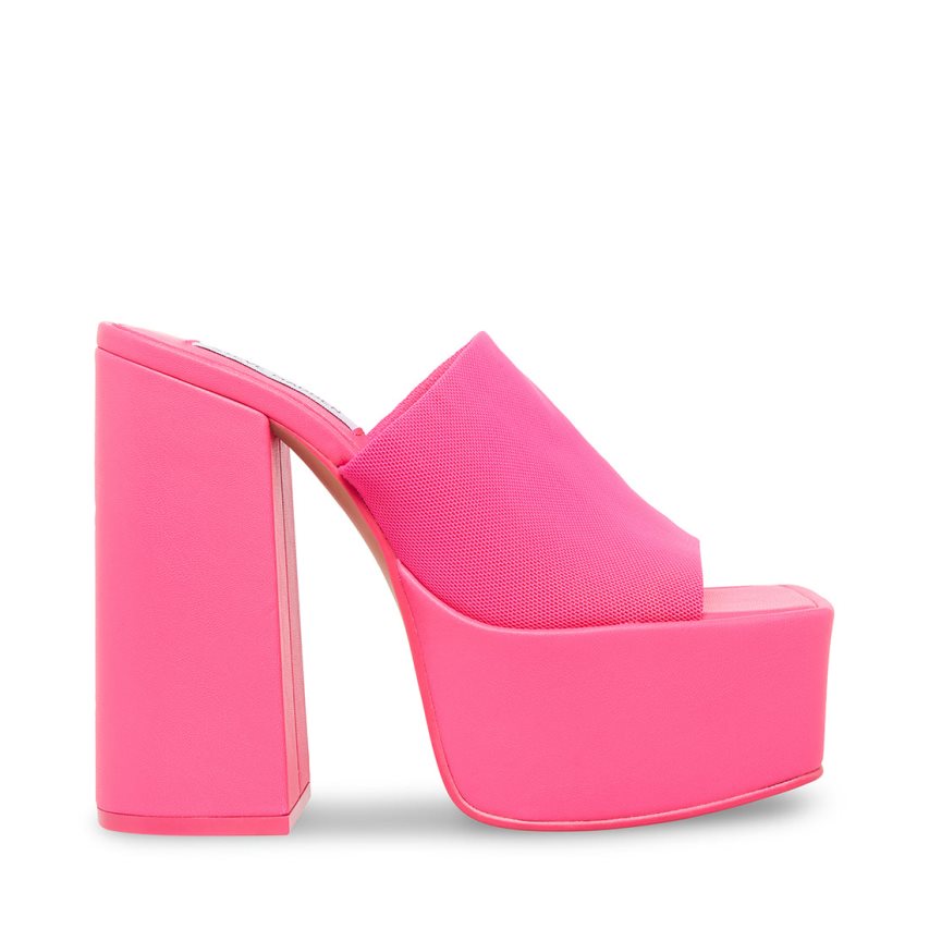 Steve Madden Tristyn Mules Sko Dame Rosa | JRZUP4710