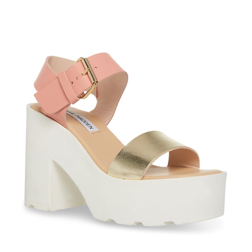 Steve Madden Vesta Platåsandaler Dame Multicolor | UGWXL1946