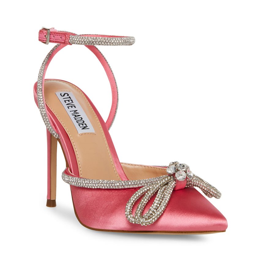 Steve Madden Viable Høye Hæler Dame Rosa | HSGAT5938