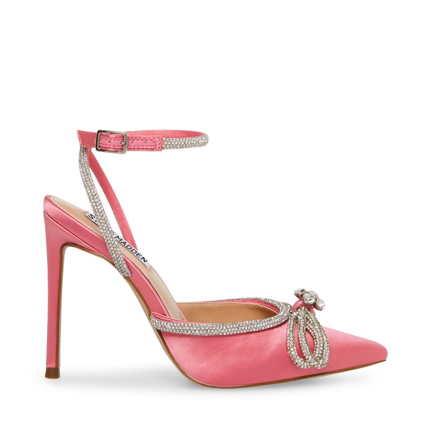 Steve Madden Viable Høye Hæler Dame Rosa | HSGAT5938