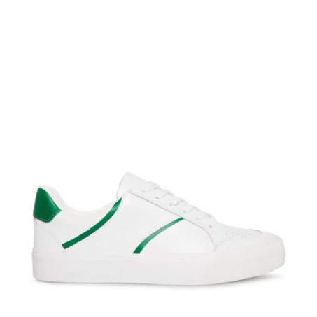 Steve Madden Bryant Joggesko Dame Hvite | OGBEK6458