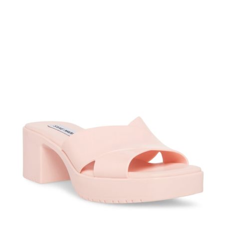 Steve Madden Harley Mules Sko Dame Rosa | STIDU5327