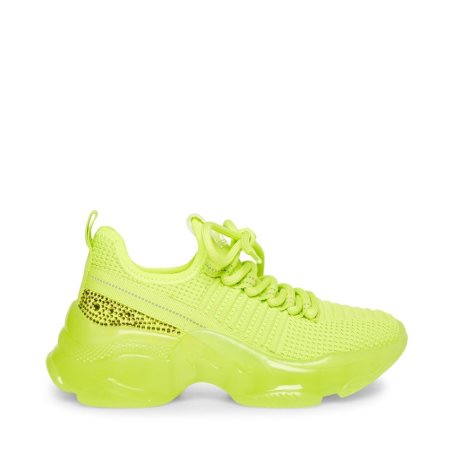 Steve Madden Jmaxima Neon Joggesko Barn Grønn | WTFCV1607