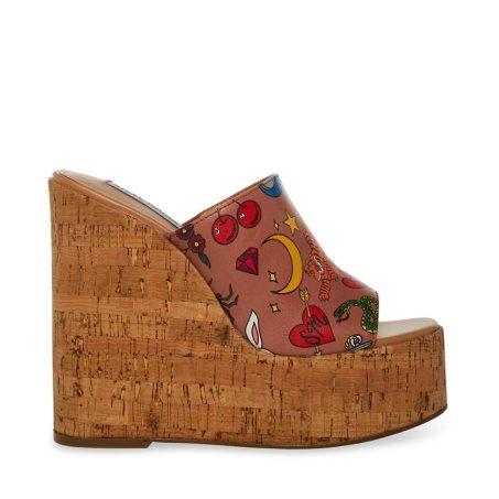 Steve Madden Joanne Wedge Dame Brune | EKIAD9013