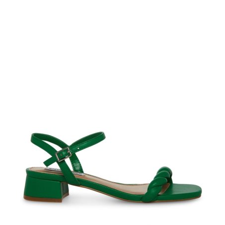 Steve Madden Magnetic Sandaler med Hæl Dame Grønn | FHKSU0134