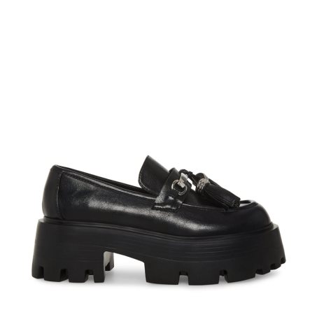 Steve Madden Major Platform Sko Dame Svarte | QFIWD4938