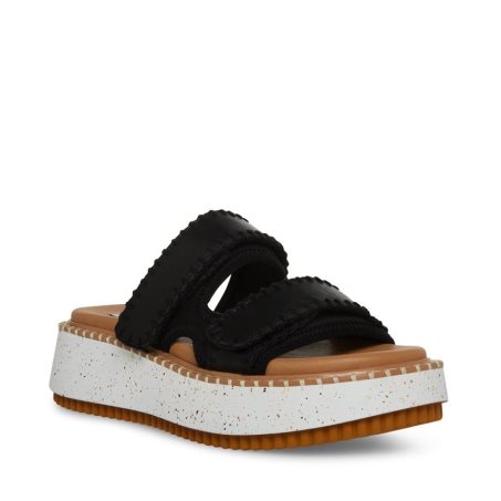 Steve Madden Otto Badesandaler Dame Svarte | YPDZG7415