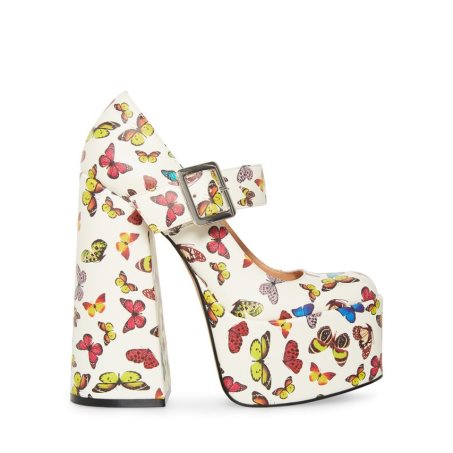 Steve Madden Plaza Høye Hæler Dame Multicolor | FGTCE9632