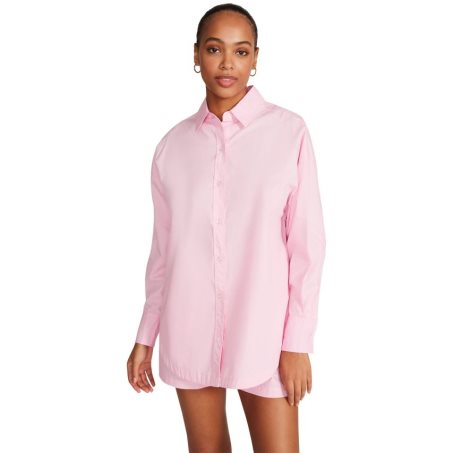 Steve Madden Poppy Top Skjorte Dame Rosa | AODHR5429