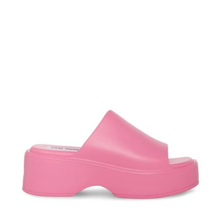 Steve Madden Slinky-j Platåsandaler Dame Rosa | RCODX3860