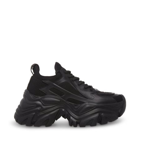 Steve Madden Thunder Joggesko Dame Svarte | ZTYBK8196